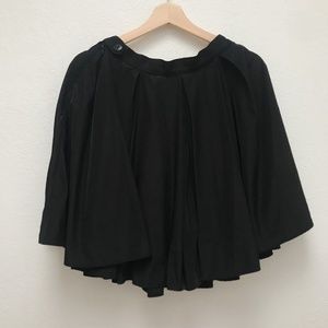 American Apparel High Waist Black Gore Skirt